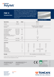 Technische Datenblätter Geokunststoffe - TenCate Geosynthetics